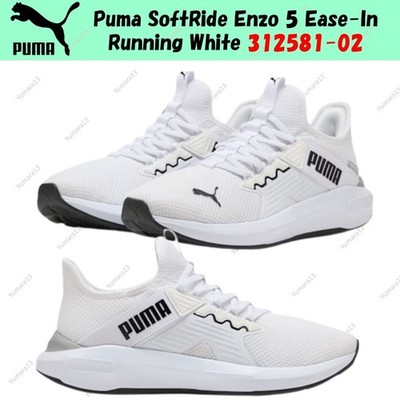 Puma SoftRide Enzo 5 Ease-In Running White 312581-02 Herren Gr.