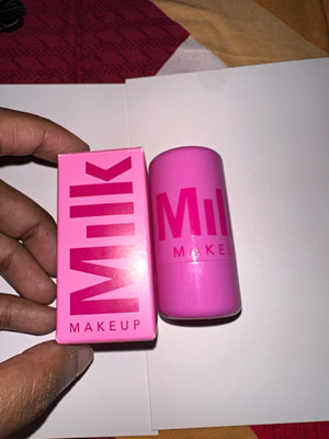 MILK Makeup Cooling Water Lip Gloss Brown Shade Sheer Effect Gel Formula