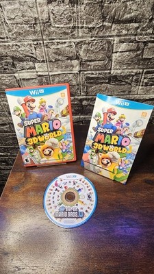 Super Mario 3D World (Nintendo Wii U, 2013) - CIB 