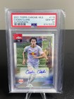 MLS Caden Clark 2021 Topps Chrome Autograph PSA 10