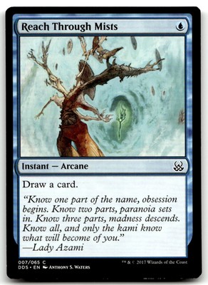 MTG Reach Through Mists C Duel Decks: Mind vs. Might 7 LP
