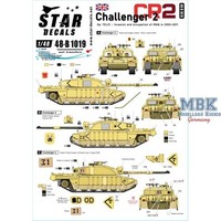 Star Decals STAR48B1019 Challenger 2 Op.Telic - Iraq 2003-2011