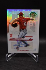 Chase Petty Rookie Auto 2025 Panini Prospect Edition Prizm Cincinatti Reds