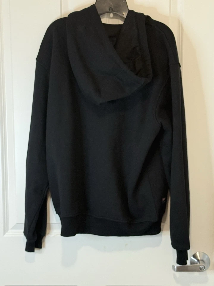 Suéter con Capucha Coogi Australia Vintage L Negro Deletrear 100% Auténtico Usado en Excelente Condición Foto 4 de 4