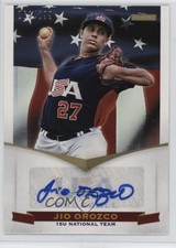 2012 Panini USA Baseball National Team 15U Signatures /299 Jio Orozco Auto qh5