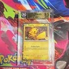 Pokemon TCG SV Temporal Forces Pikachu 051/162 Cosmos Holo Promo Eng BGS 9.5