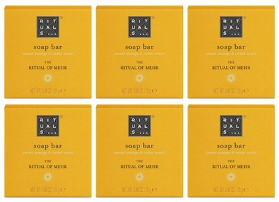 Rituals of Mehr Soap Bars (6 x 25g Riegel) - NEU
