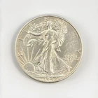 1942-D Walking Liberty Half Dollar AU 90% Silver