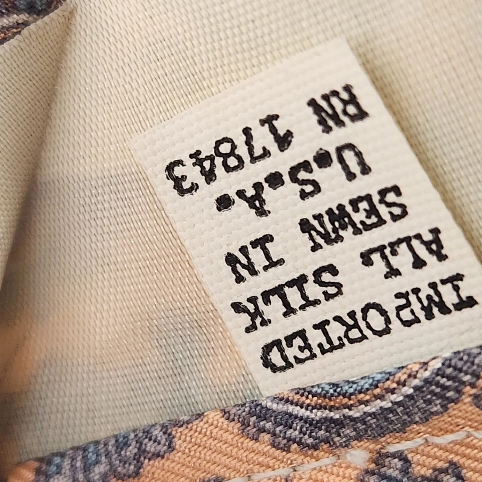 Corbata Savile Row Para Hombres Clásica Seda Patrón Paisley Cosida a Mano Importada EE. UU. Foto 2 de 4