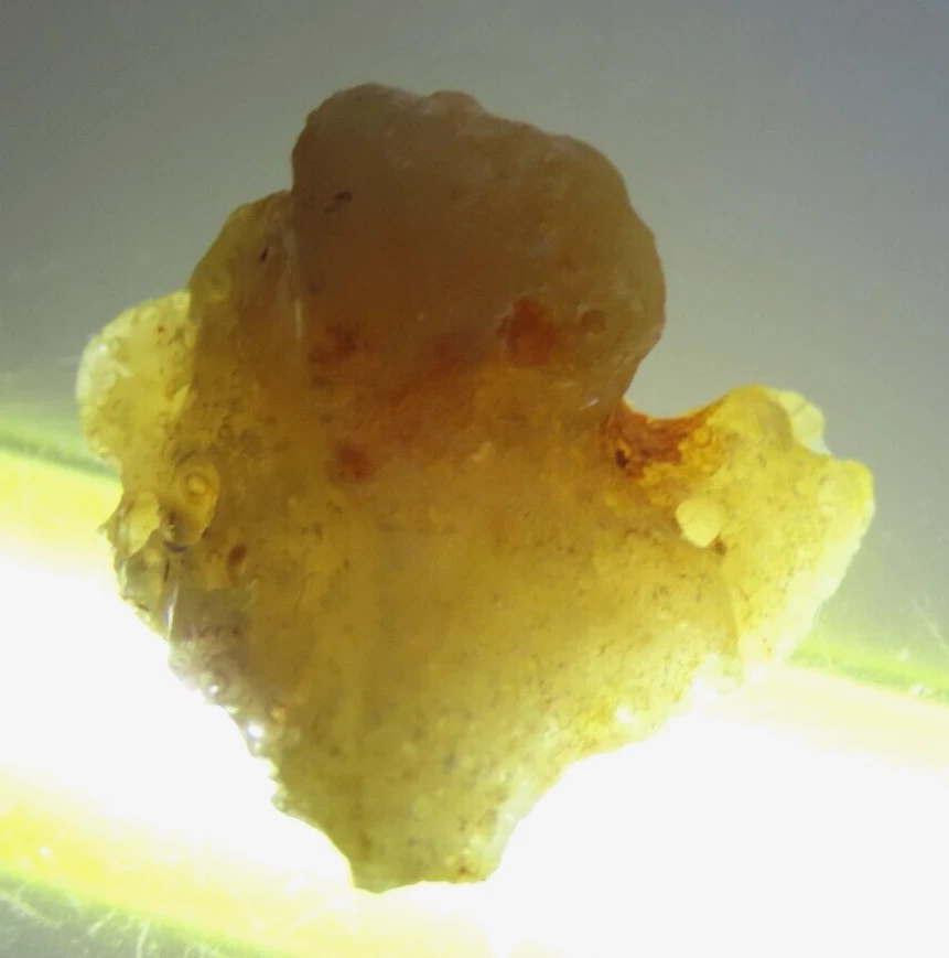 Baltischer gelber Bernstein, roh ungereinigt, @ 1,5 g - Bild 4 von 4