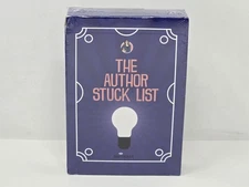 The Author Stuck List Customizable Card Deck To Help Authors Get Unstuck - New
