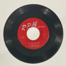 B. B. "Blues Boy" King ‎– Jump With You Baby / Lonely And Blue 7" 45