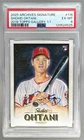Shohei Ohtani 2025 Topps Archives 2018 Gallery Auto 1/1 PSA 6