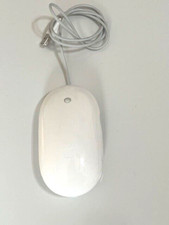 OEM APPLE A1152 Mouse USB WHITE Genuine Wired - Excellent Condition