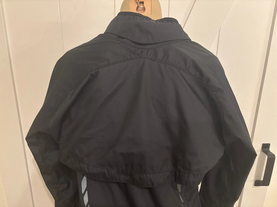 Specialized Deflect Hybrid Cycling Jacket Semi-Form Fit Black Womans Size Large - Image 4 of 4