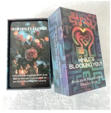 Singles and Relationship Oracle Cards, True Love Tarot Deck, Fortune