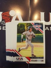 Lot of 80- Panini 2020 USA Baseball stars & stripe BENJAMIN REILAND 80 cards ben