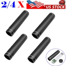 2/4X USB Charging Port 18650 Cylinder Power Bank Battery Shell Black 5V Kits