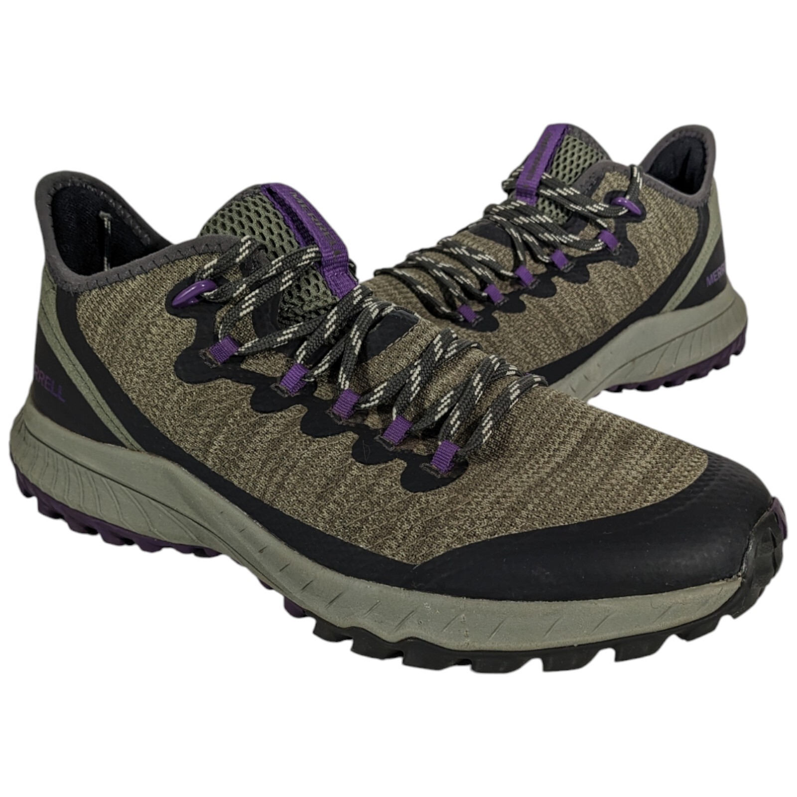 Scarpe da trekking Merrell donna Bravada taglia 10 J033640 trail running Quantum Grip