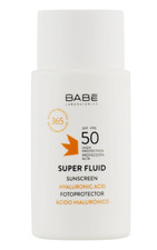 Babe Laboratorios Sunscreen Super Fluid SPF 50 All Skin Types 50 ml./1.7 fl.oz.