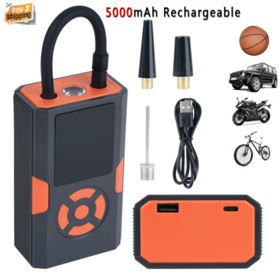 Car Jump Starter Air Pump Portable Air Compressor Multi-function Tire Inflator