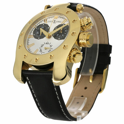 LOUIS LOBEL Jockey Gold Chronograph Herrenuhr mit Datum. 199,00   NEU 