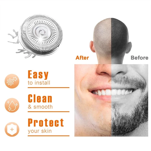 10 Replacement Blades For Pitbull Skull Shaver Platinum Gold Silver Butterfly - Bild 14 von 18