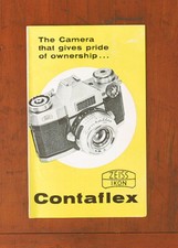 ZEISS CONTAFLEX SUPER SALES BROCHURE/54191