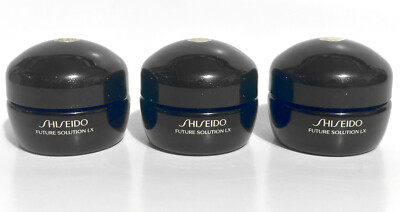 Shiseido Future Solution LX Total Regenerating Night Cream 15ml  0.53oz each x3