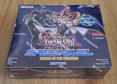 Yu-Gi-Oh! Speed Duel Trials of the Kingdom 36 Booster Display Deutsch 1. Auflage
