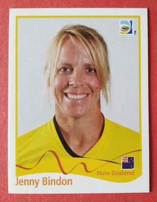 Panini Sticker 123 Jenny Bindon New Zealand FIFA Women's World Cup 2011 Germany