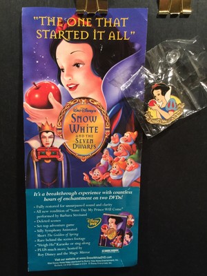 Disney Snow White Dvd Exclusive Release Pin 01 Ebay Disney Snow White Dvd Exclusive Release Pin 01 Ebay