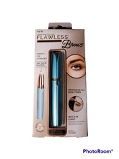 Finishing Touch Flawless Brows Eyebrow Hair Remover BLUE New In Box