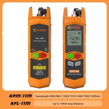 Mini Fiber Optic Power Meter KPM-11M,KomShine KFL-11M 10mw Visual Fault Locator