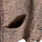 Appleseed's Tweed Blazer Jacket Womens L Pink Chic Preppy Pockets Clueless Work — photo 6