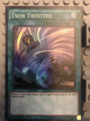 Yu-Gi-Oh! TCG Twin Twisters Breakers of Shadow BOSH-EN067 1st Edition Super Rare