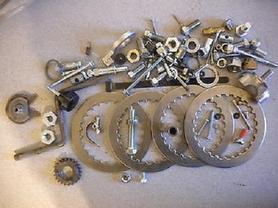 NOS Kawasaki Lot #1: Friction Plates Gear Bolt Nuts Screws Pin