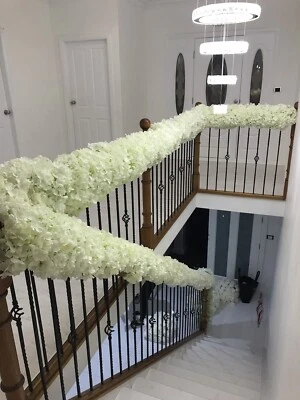 Hydrangea And Apple Head Roses Runner Bridal House Decor