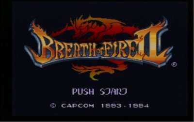 BREATH OF FIRE II 2 Super Famicom Nintendo Japanese box rare
