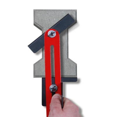 MECHANIC Pavimentador medidor de medición y anclaje ayuda de colocación de pavimentos (artículo de devolución)