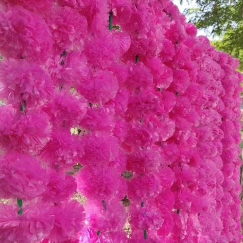 Indian Wedding Garland for Indian Wedding Décor Mehndi Décor Artificial Flowers, - 第 15/24 張圖片