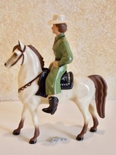 1950s Hartland Annie Oakley  Target Horse  Figure 10" Hat 1 GUN Saddle