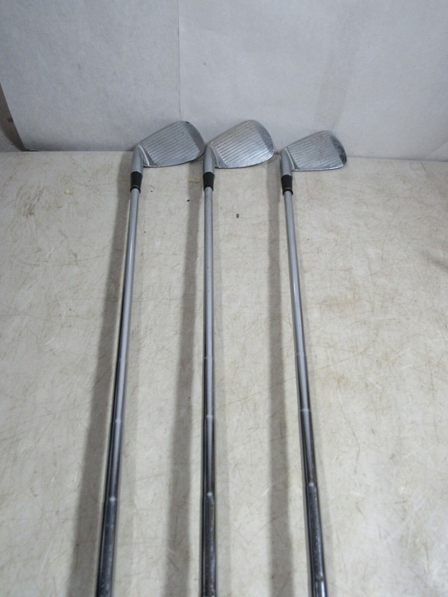 3 Vintage Northwestern JC Snead Golf Clubs 8 9 Pitching Wedge