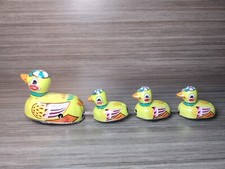Schylling Collector Series Wind Up DUCK FAMILY Tin Toy