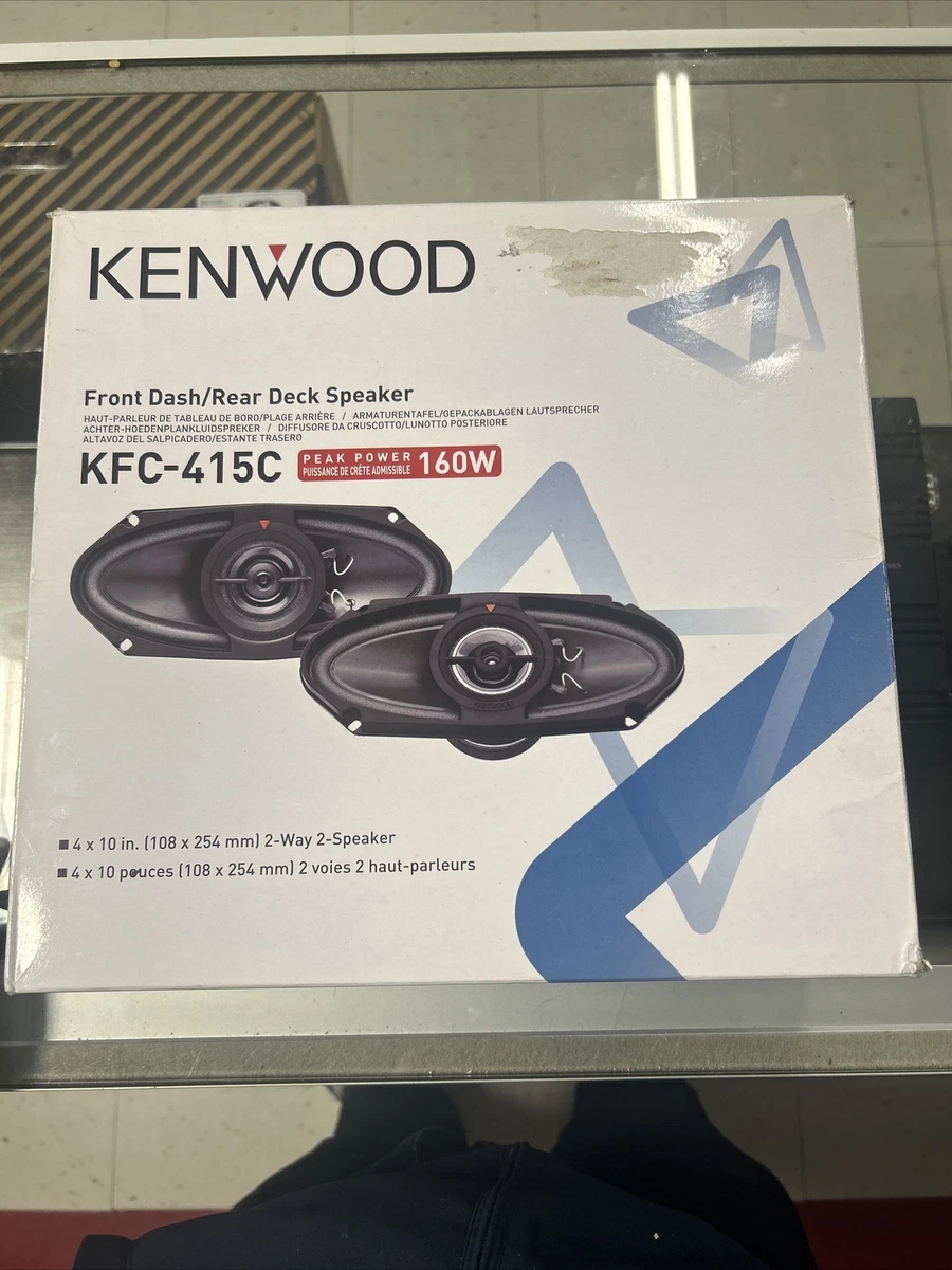 Kenwood 4x10 speakers 2025