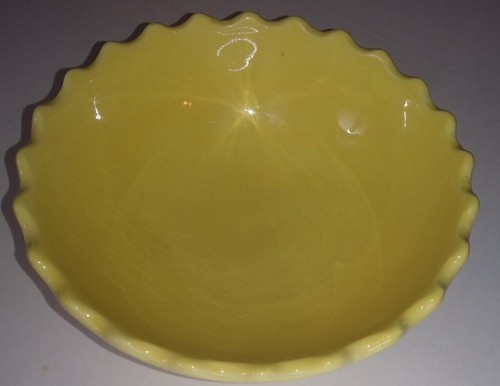 dish-compote-candy-yellow&white-Glogal Design Connections-Kate Williams6"x3.25" - Picture 6 of 7