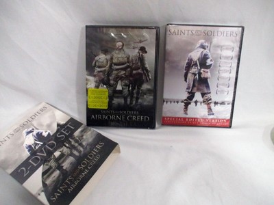 2 disc set DVD Foxhole Films ''Saints and Soldiers'' Color, Total 185min, PG-13