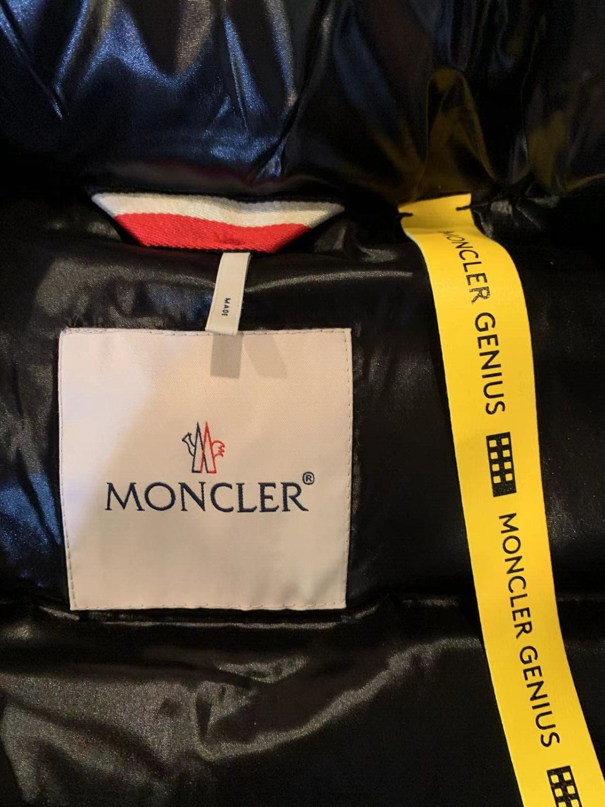 Brand New MONCLER 1952 Awake Ny Parker Gilet Vest Down Size 6 (3XL ) Black White image 5