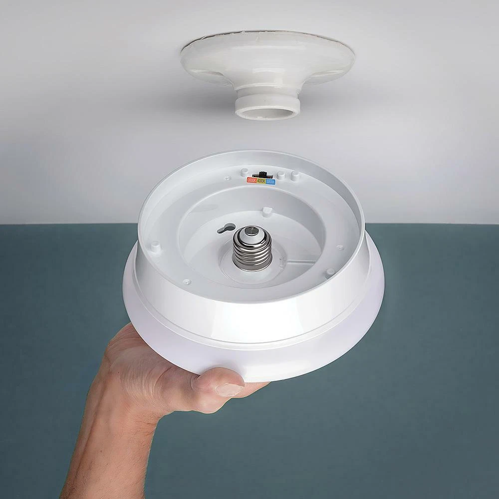 Commercial electric 7 in led flush mount deals