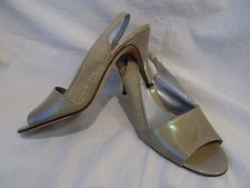 VIA SPIGA Slingback Heels Wm 8M Italy 231